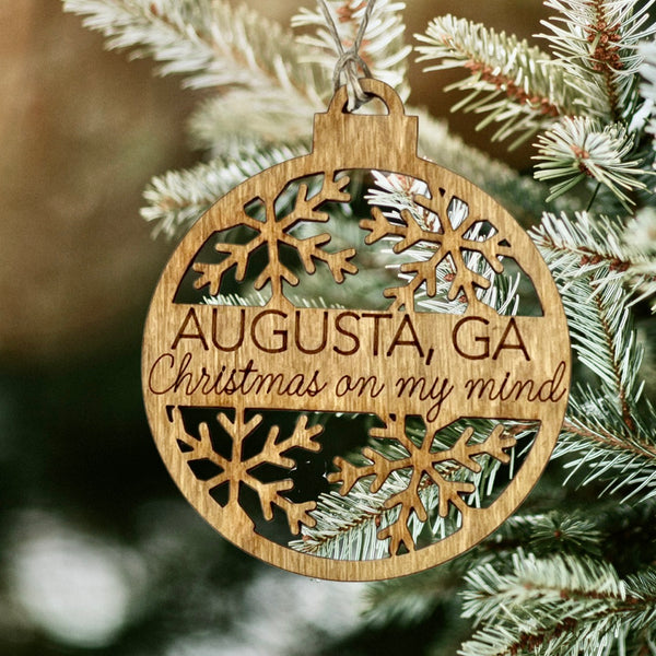 Augusta Christmas Ornaments