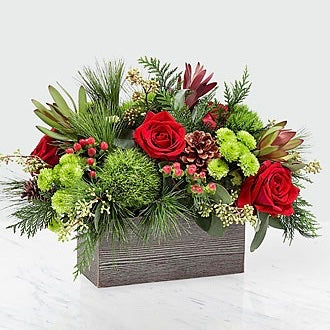 Christmas Cabin Bouquet